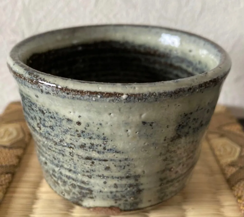 ぐい呑み(うのふ) 湯呑み 器 和食器 陶器 受賞作家 手作り 一点物 ⑰