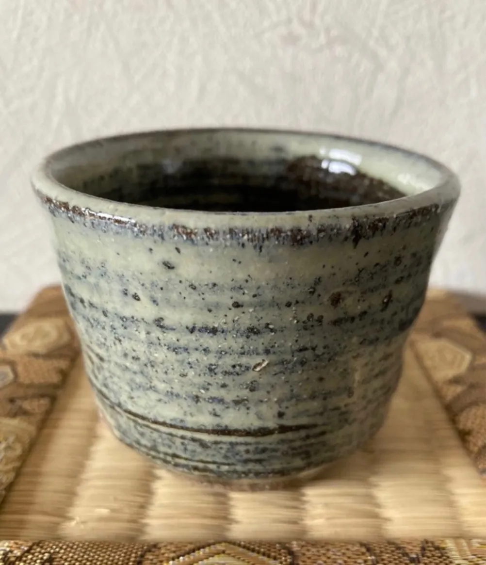 ぐい呑み(うのふ) 湯呑み 器 和食器 陶器 受賞作家 手作り 一点物 ⑰