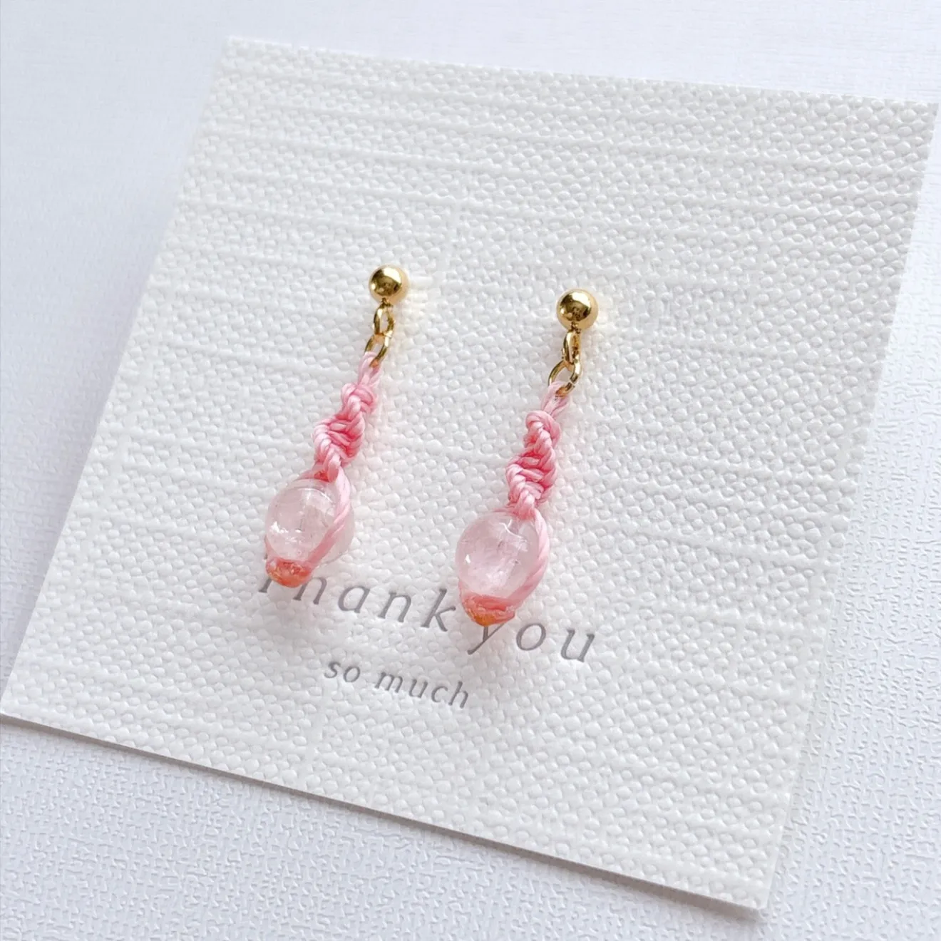 【モルガナイトの耳飾り】4月誕生石 アレルギ―対応 天然石 ピアス イヤリング