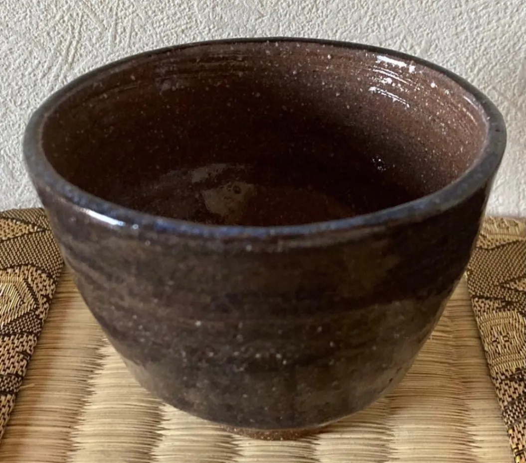 ぐい呑み(黒化粧.青磁) 豆小鉢 小皿 器 和食器 陶器 受賞作家 手作り 一点物 ⑫