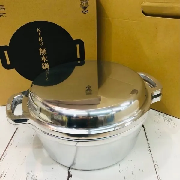 KING無水鍋　24㎝　IH対応