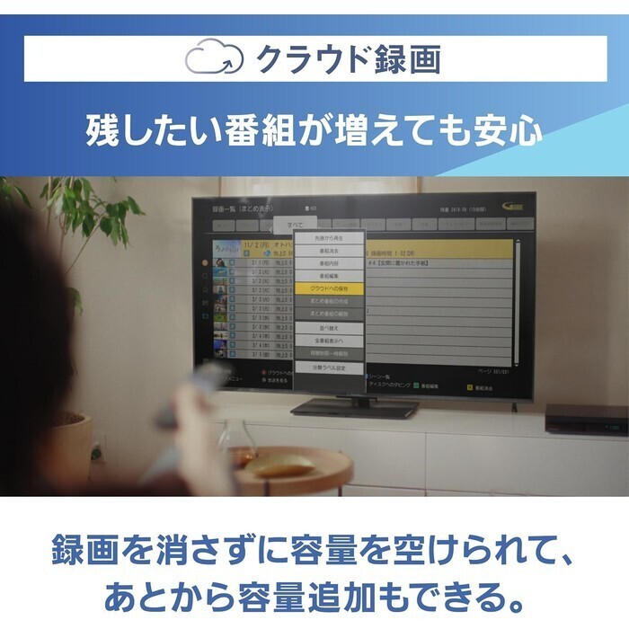 【予約/延長3年保証】Panasonic 全自動ディーガ 4TB DMR-2X410