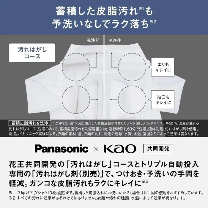 【延長3年保証】Panasonic ななめドラム洗濯乾燥機 NA-LX125FL-W