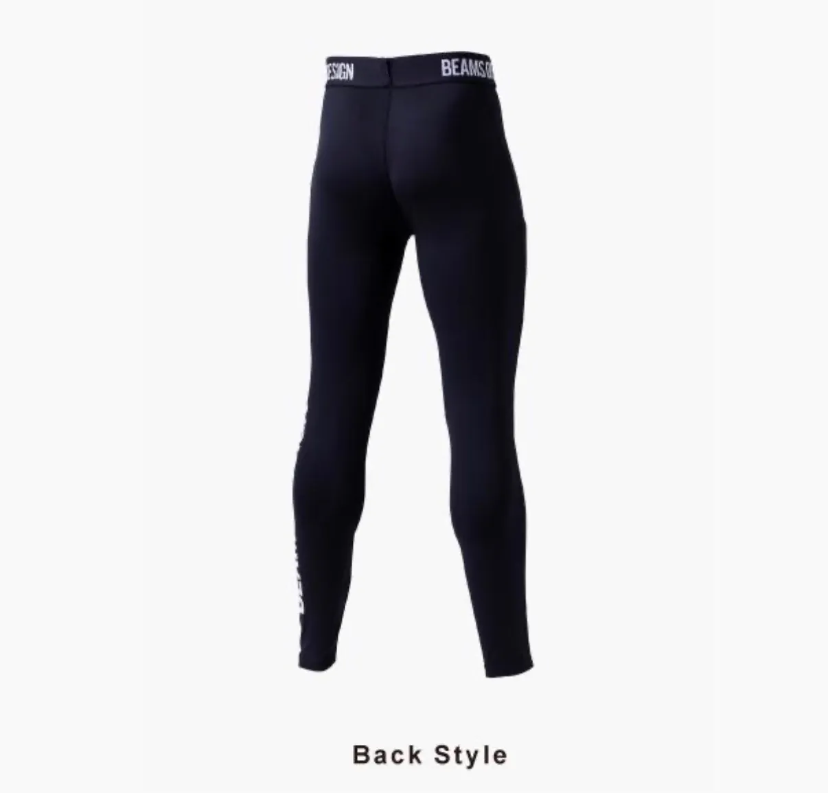【SALE価格】BEAMS DESIGN ビームス B8805-47 レギンス Lサイズ　裏起毛
