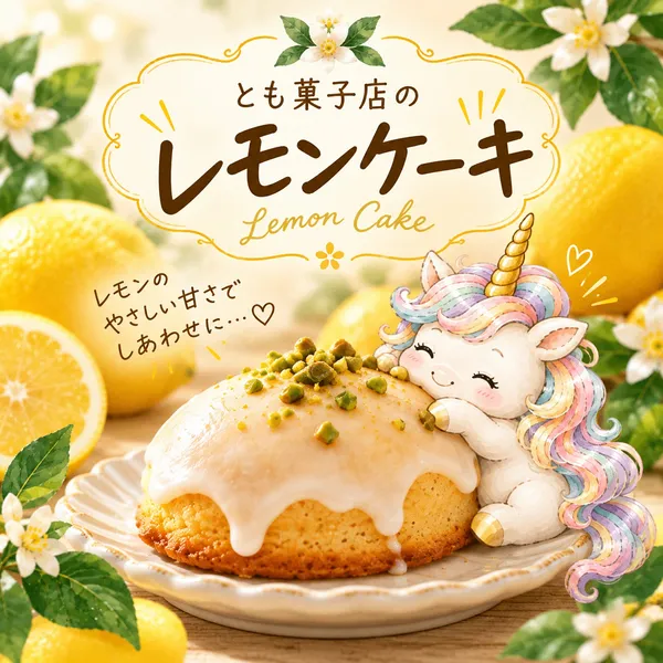 【10/31発送・国産レモン使用】ふんわり香るレモンケーキ🍋