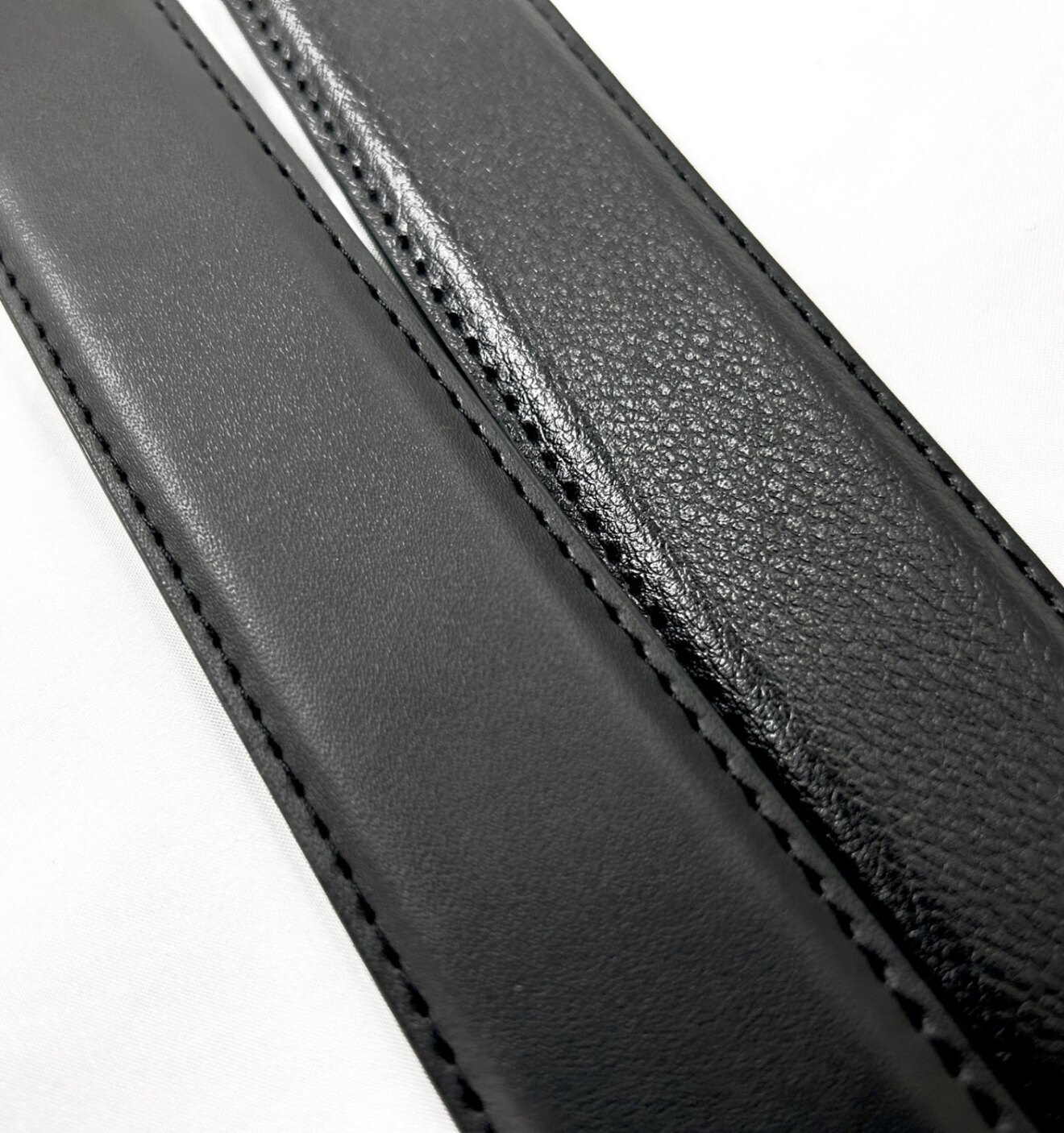 【超ロング】牛革ベルト140cm スムース／シュリンク メンズ