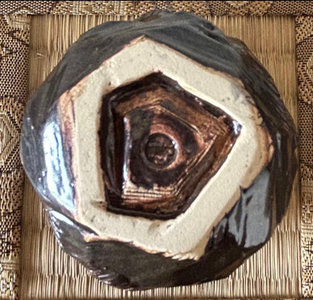 ⑪ ぐい呑み(窯変油滴) 湯呑み 器 和食器 陶器