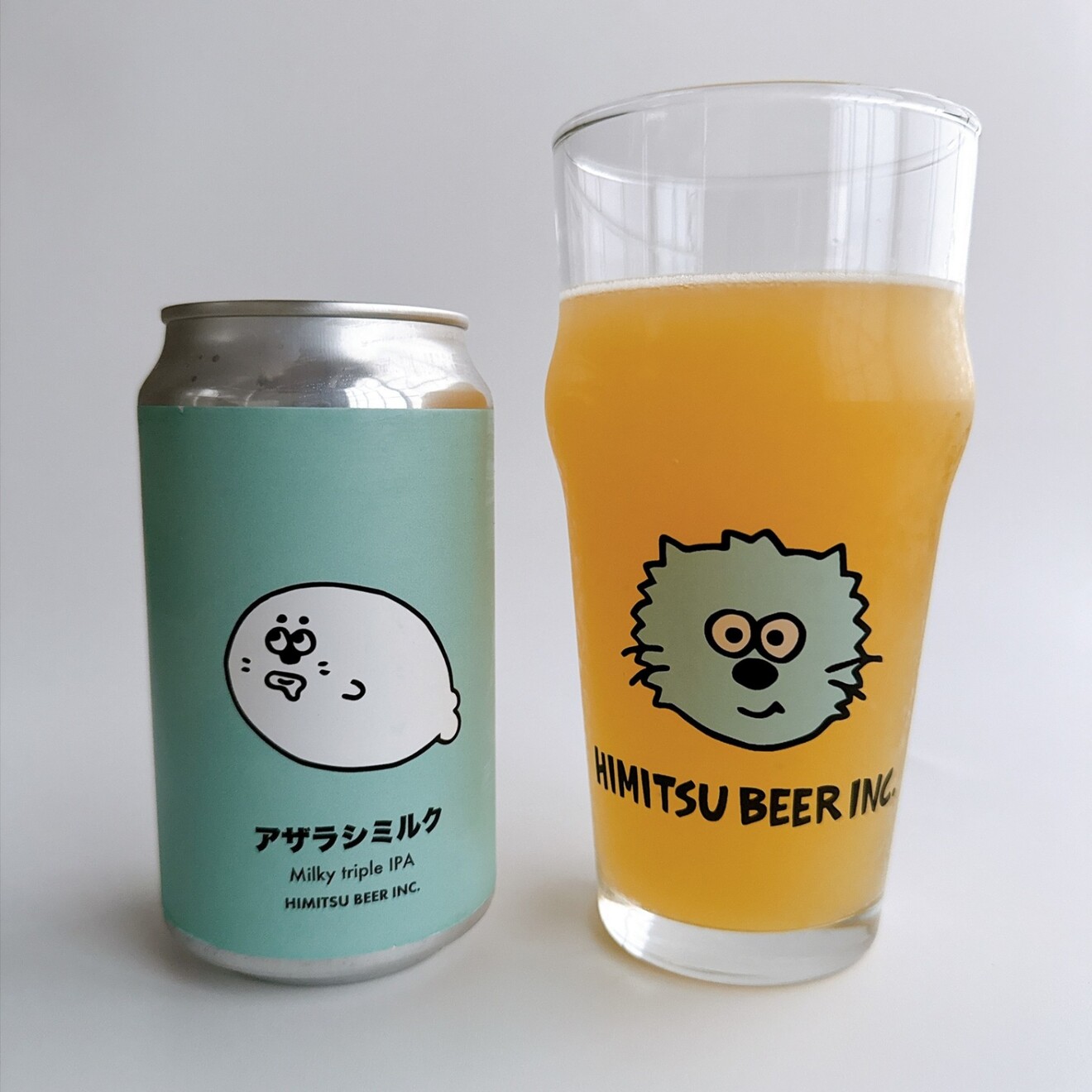 お米と牛乳を使った11%のトリプルIPA｜ひみつビール｜アザラシミルク