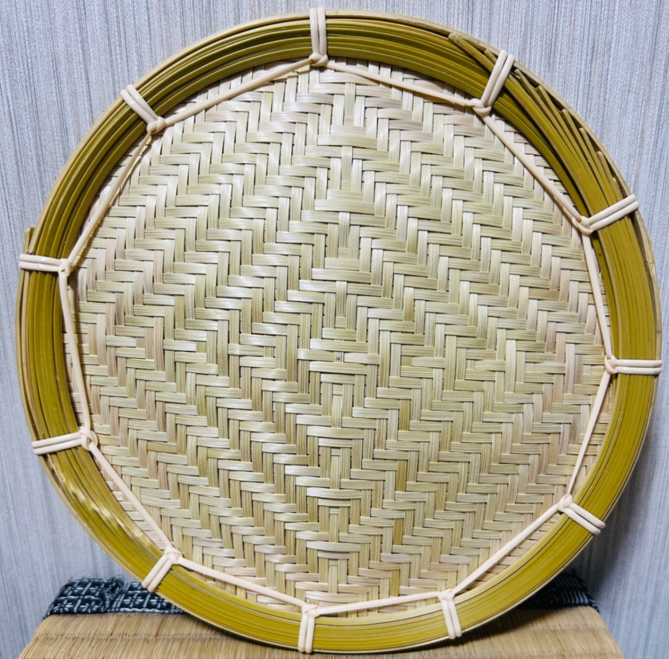 竹ザル 20㎝ 国産 真竹【希少生産の日本製竹ザル】ざる