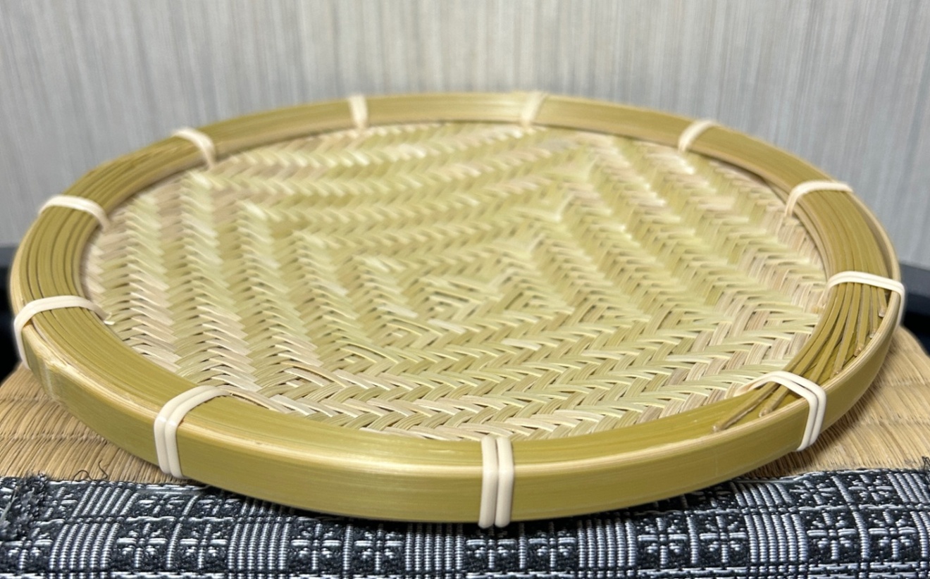 竹ザル 20㎝ 国産 真竹【希少生産の日本製竹ザル】ざる