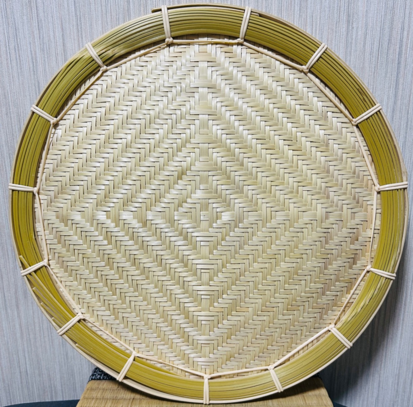 竹ザル 30㎝ 国産 真竹【希少生産の日本製竹ザル】ざる