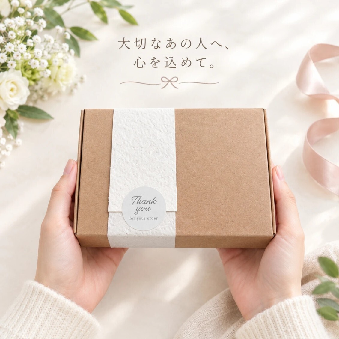 目印チャーム「茶々」｜ソーダブルーと山吹色の花とタッセル つまみ細工