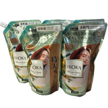 IROKA イロカ ミモザサボンの香り 柔軟剤 つめかえ用 特大 5袋セット 新品 数量限定