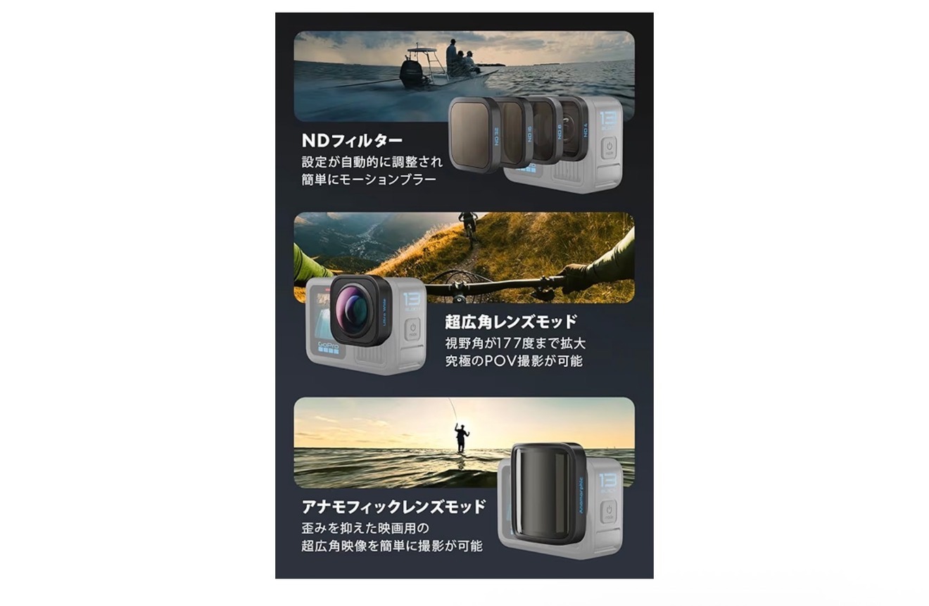 GoPro HERO13 Black +バッテリーチャージャー バッテリー 3個 ゴープロ