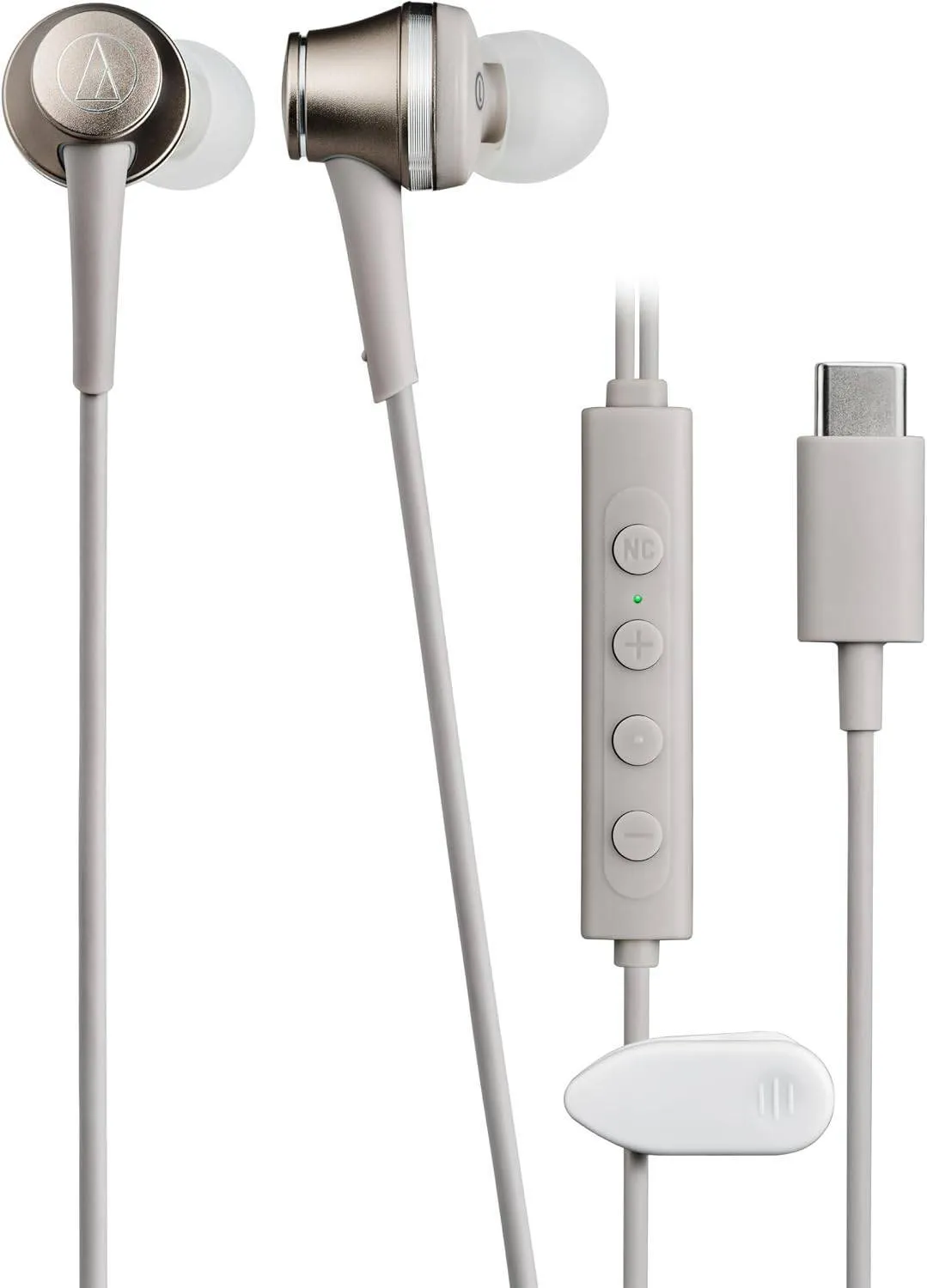 オーディオテクニカ ATH-CKD7NC BGD イヤホン 有線 USB Type-C ノイズキャン