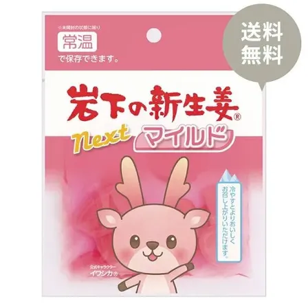 【送料込み】岩下の新生姜スライス next 30g マイルドなおいしさです【常温保存】
