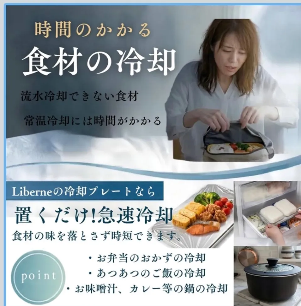 ステンレス保冷剤　1枚入り【お弁当の粗熱取り・離乳食の予冷に】 冷却アイスプレート 時短