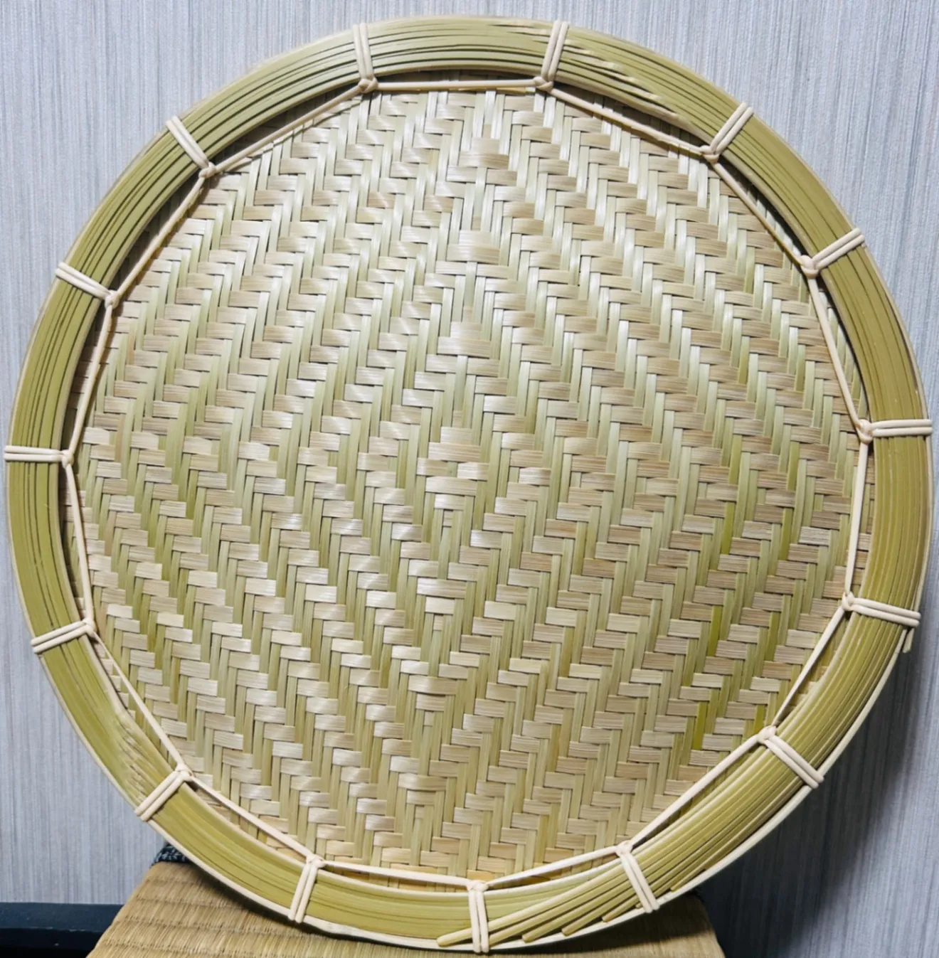 竹ザル 30㎝ 国産 真竹【希少生産の日本製竹ザル】ざる ②