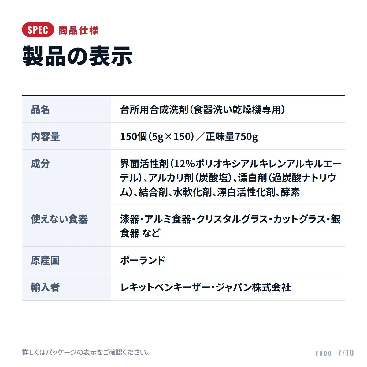 フィニッシュ タブレット 150個入 食洗機用洗剤 パワーキューブ 150回分