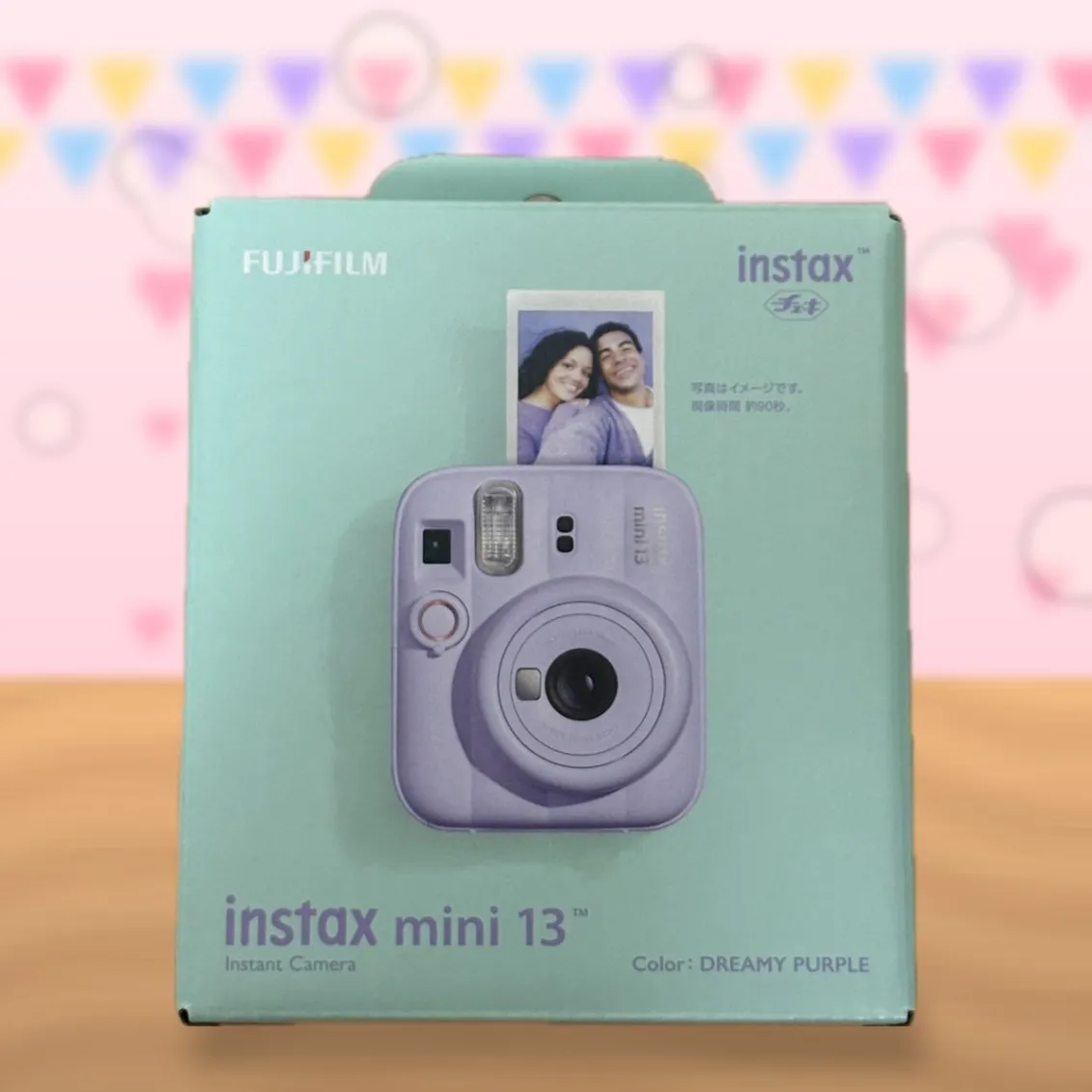 【新品未開封】チェキ instax mini 13 ドリーミーパープル