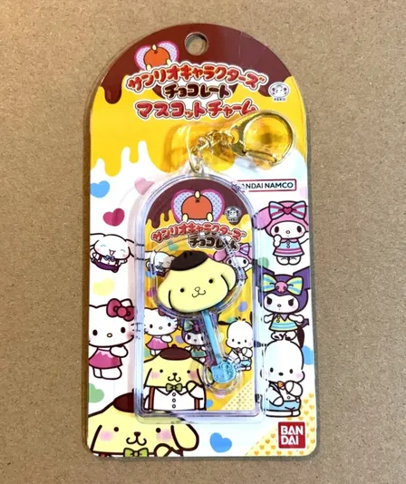 【キーチャーム】サンリオキャラクターズ　チョコレートマスコットチャーム　ポムポムプリン　新品1個
