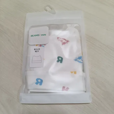 新品 未開封 BEAMS mini 新生児 帽子 トイザらス コラボ ホワイト