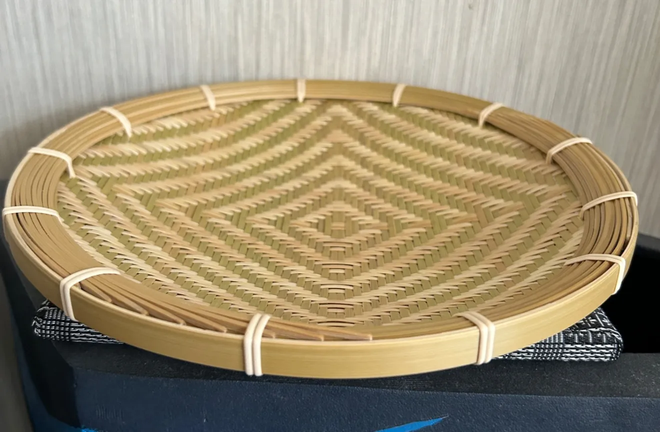 訳あり‼️ 竹ザル 25㎝ 国産 真竹【希少生産の日本製竹ザル】ざる 