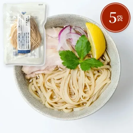 【90秒簡単調理】もちもち玄米めん 120g×5袋｜国産玄米・グルテンフリー・無添加