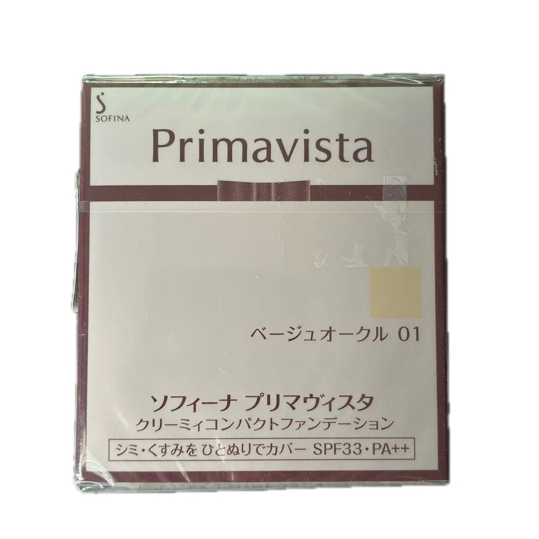 プリマヴィスタ クリーミィコンパクトファンデ レフィル ベージュオークル01 新品