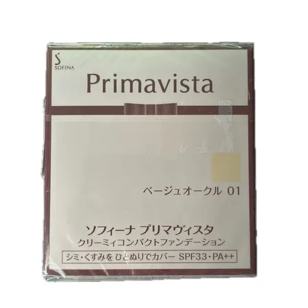 プリマヴィスタ クリーミィコンパクトファンデ レフィル ベージュオークル01 新品