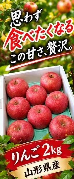 山形県産 ふじりんご　【先行予約　発送11月下旬予定】