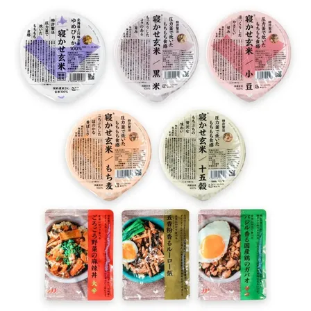 4〜20食｜好きな味を選べる 寝かせ玄米＋ごちそう丼 ガパオ・ルーロー飯・麻辣丼｜無添加・常温保存