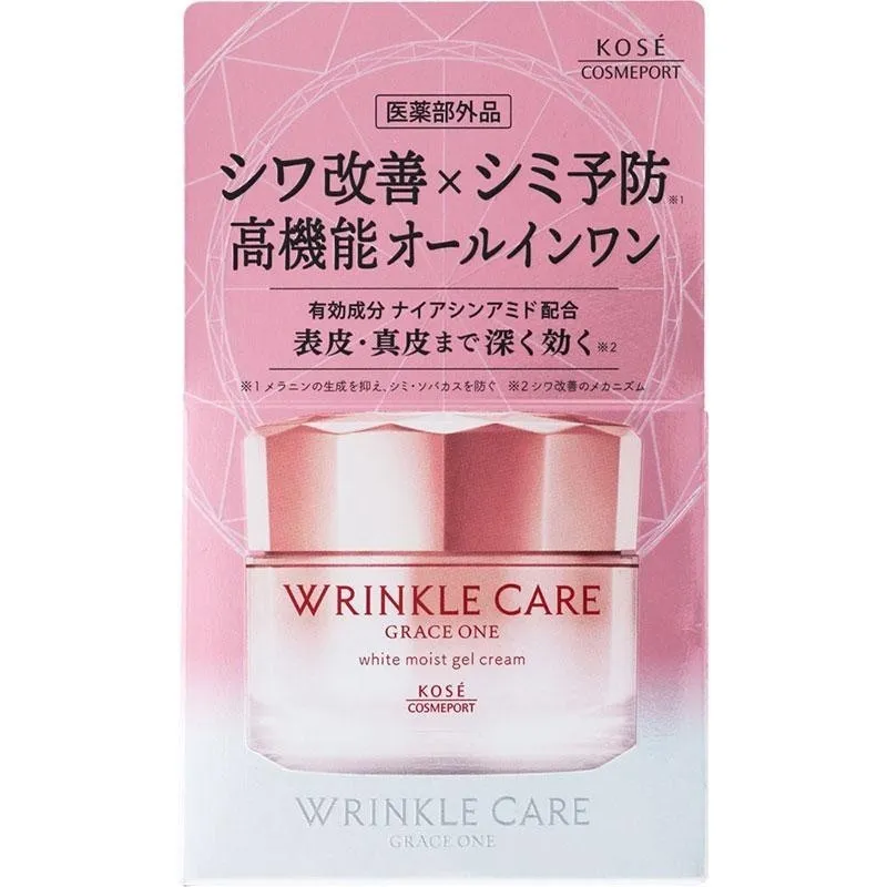 コーセーコスメポート グレイスワン リンクルケア ホワイト モイストジェルクリーム 100g 