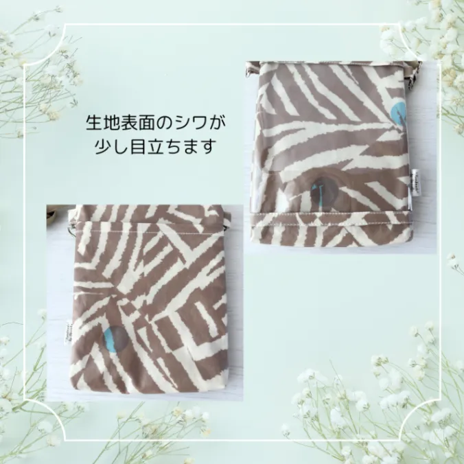 【リベシティオフ会に♪】ハンドメイド　リバティプリント ビニールコーティング　名札ケース　ショルダー
