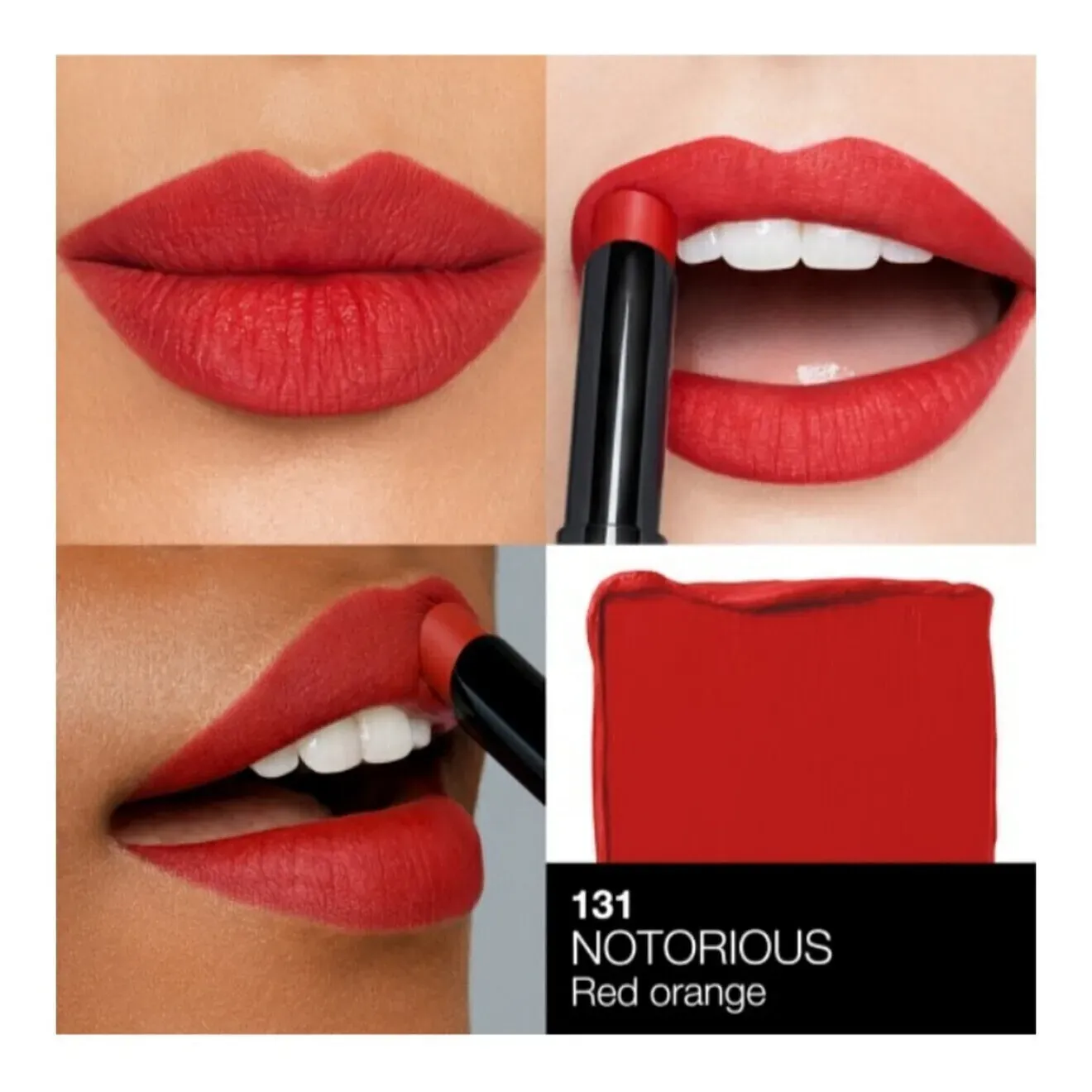 NARS パワーマット リップ #131 レッドオレンジ 1.5g
