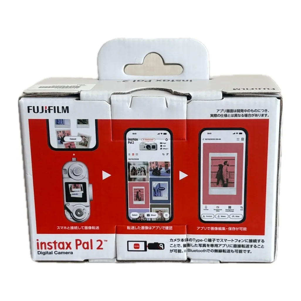 【新品未使用】チェキ instax Pal 2 ホワイト デジタルカメラ
