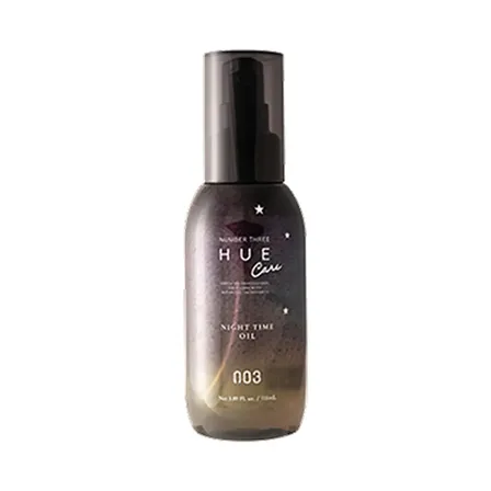 【新品】ナンバースリー ヒュウ ナイトケア ナイトタイムオイル 115mL｜ヘアオイル