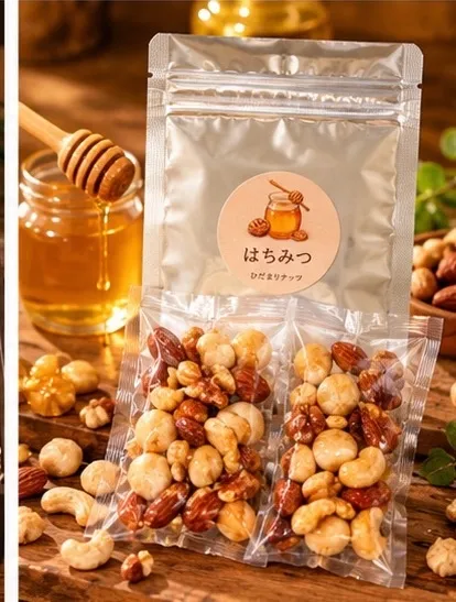 自家焙煎　3種のミックスナッツ
100g✖️3袋(各50g✖️2)