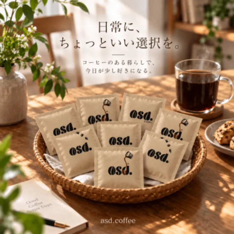 【送料込み】ドリップコーヒー 全種コンプリート8袋｜あさだ珈琲