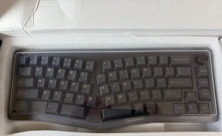 EPOMAKER Tide Alice 65% アルミ キーボード Black