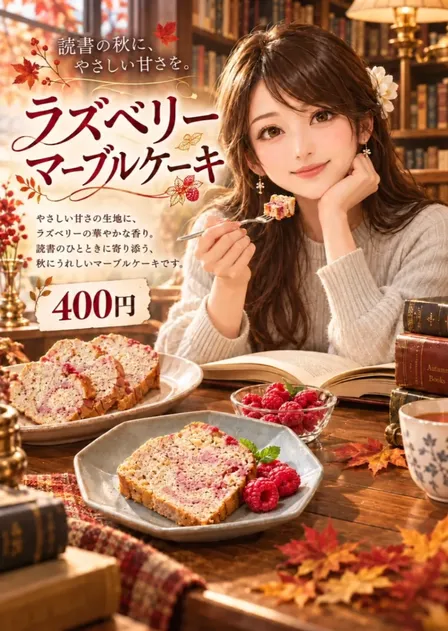 3日間限定！はぱさんの玄米粉ケーキお試し♪
ラズベリーのパウンドケーキ