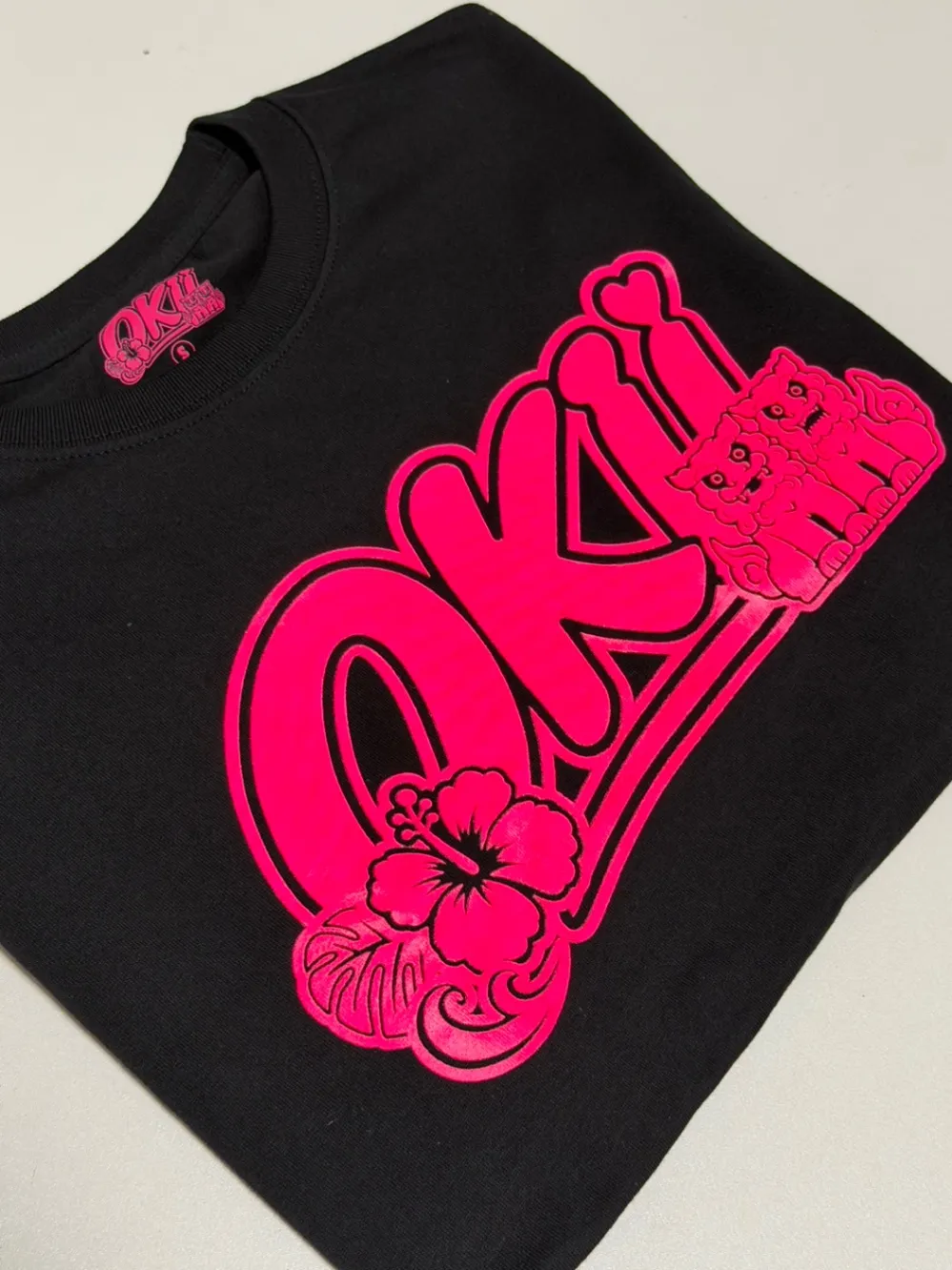 沖縄から可愛いを届けるOKIIの第1弾Tシャツ