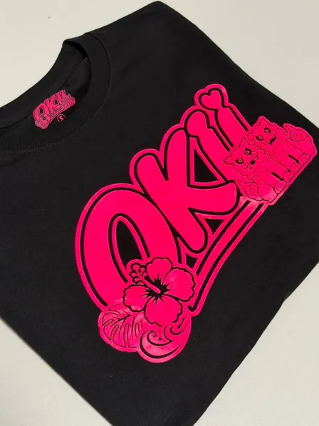 沖縄から可愛いを届けるOKIIの第1弾Tシャツ
