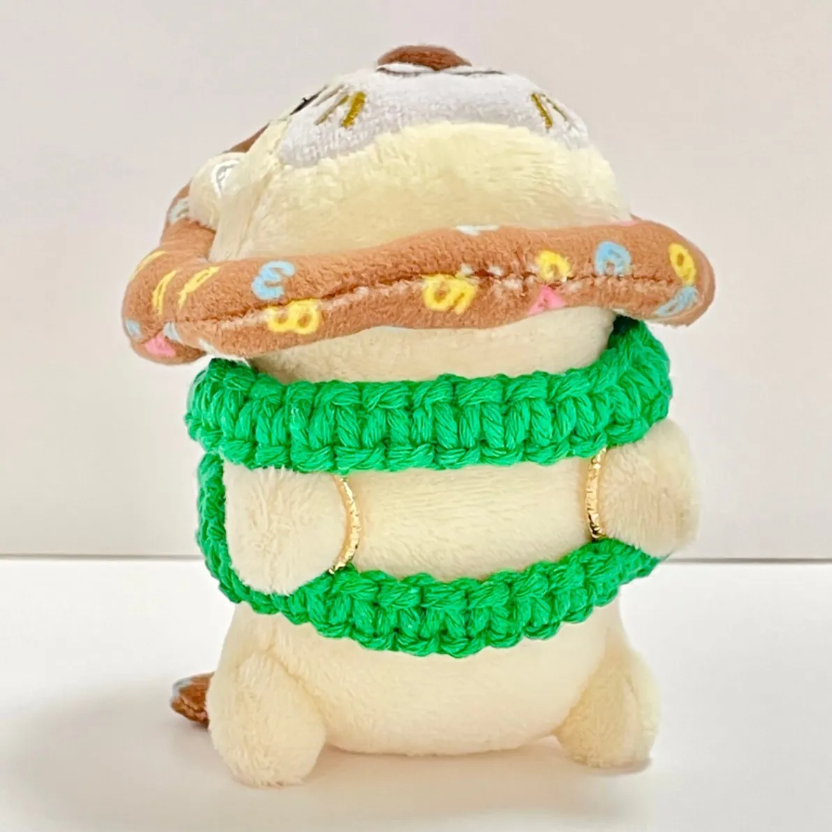 【🦁落とさずお出かけ💕】ライオンちゃんハーネス🦁🌈✨️頑丈マクラメロープ【貯める力】💚緑💚