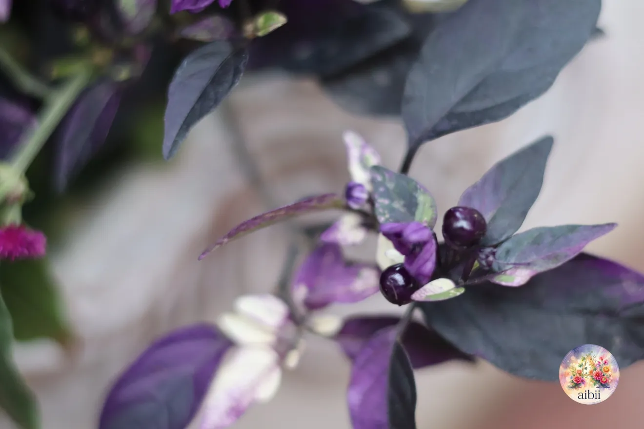 深紅のダリア「黒蝶」とペンタスの寄せ植え　白いアンティーク陶器鉢
