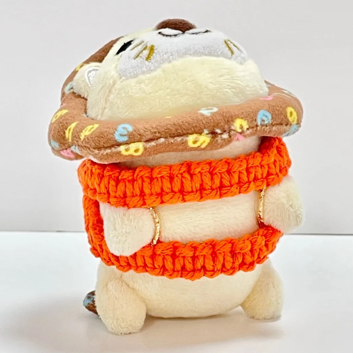 【🦁落とさずお出かけ💕】ライオンちゃんハーネス🦁🌈✨️頑丈マクラメロープ【増やす力】🧡オレンジ🧡
