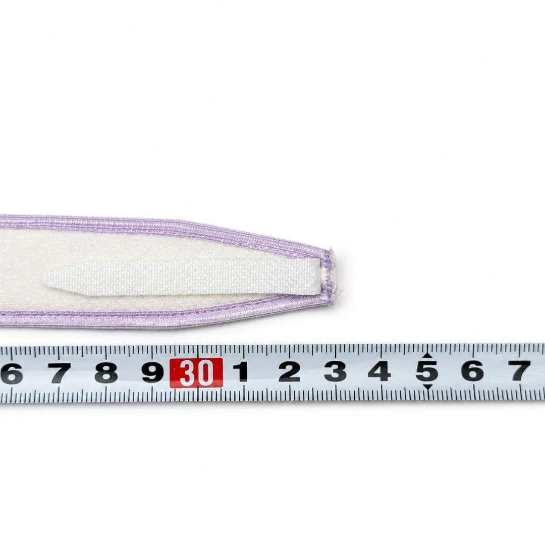 カニューレホルダー 成人用 33cm 紫 国内縫製 2本・6本・10本セット