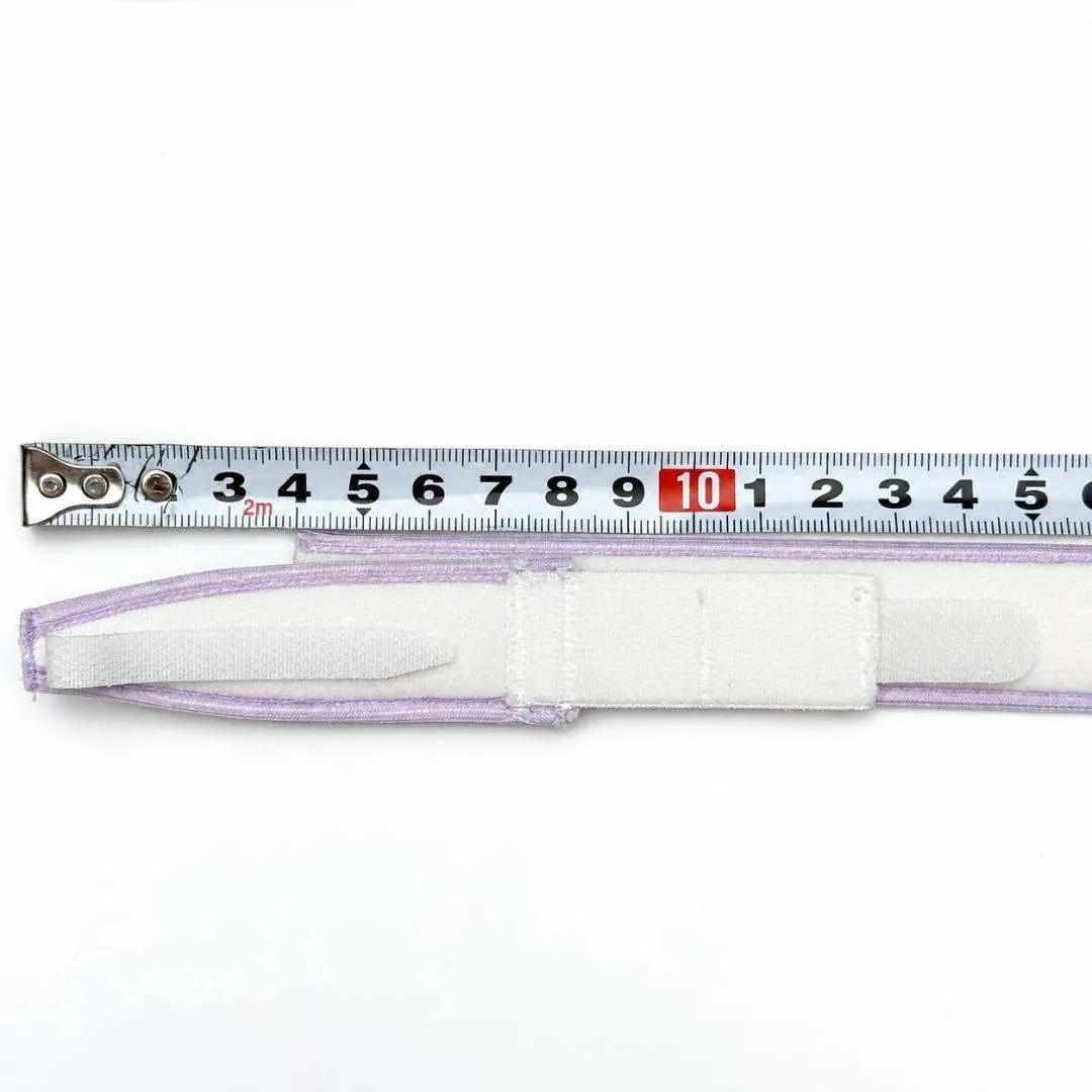 カニューレホルダー 成人用 33cm 紫 国内縫製 2本・6本・10本セット