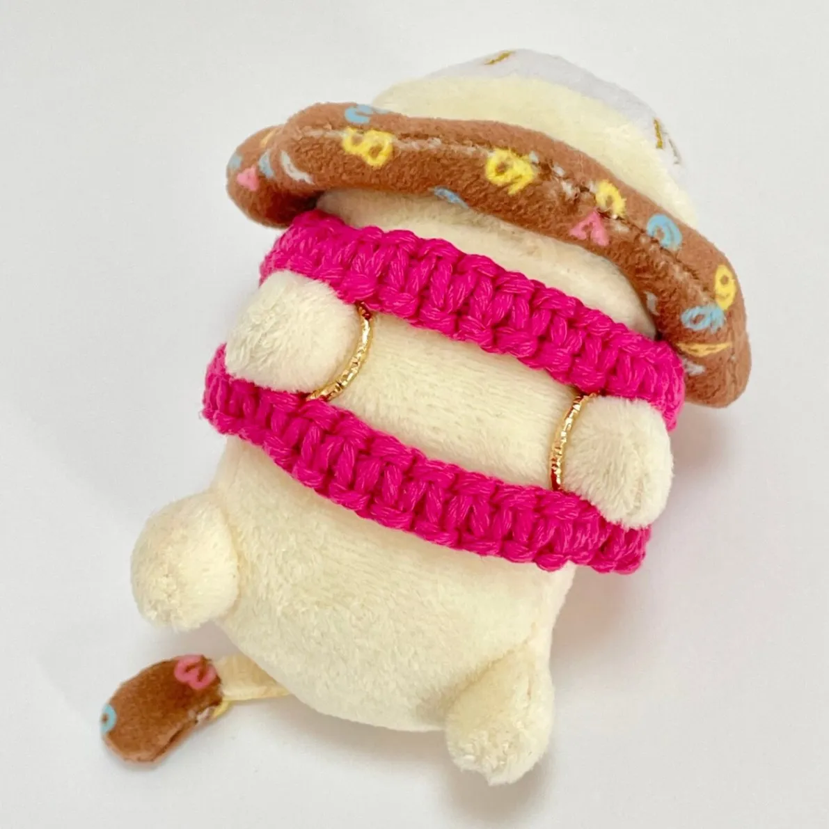 【🦁落とさずお出かけ💕】ライオンちゃんハーネス🦁🌈✨️頑丈マクラメロープ【使う力】🩷ピンク🩷