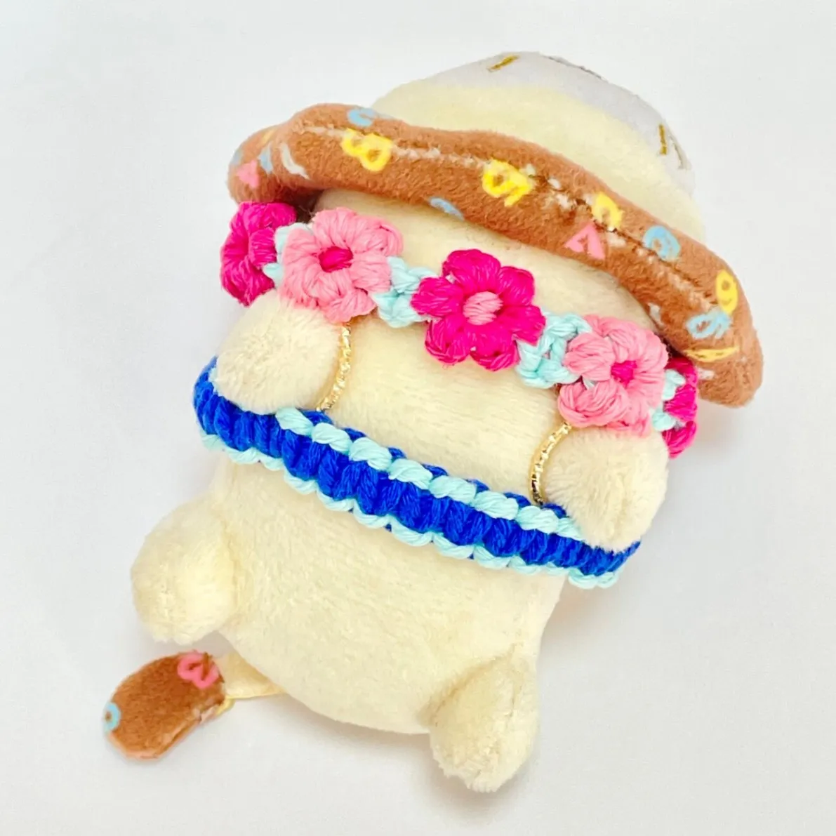 【🦁落とさずお出かけ💕】ライオンちゃんハーネス🦁🌈✨️頑丈マクラメロープ【モルディブ𓇼リーティ🩷】